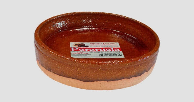 Cazuela de barro de ración Alfarería Escolástica